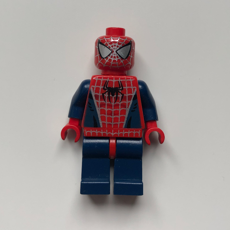 Lego Spider-Man with Dark Blue Arms and Legs
