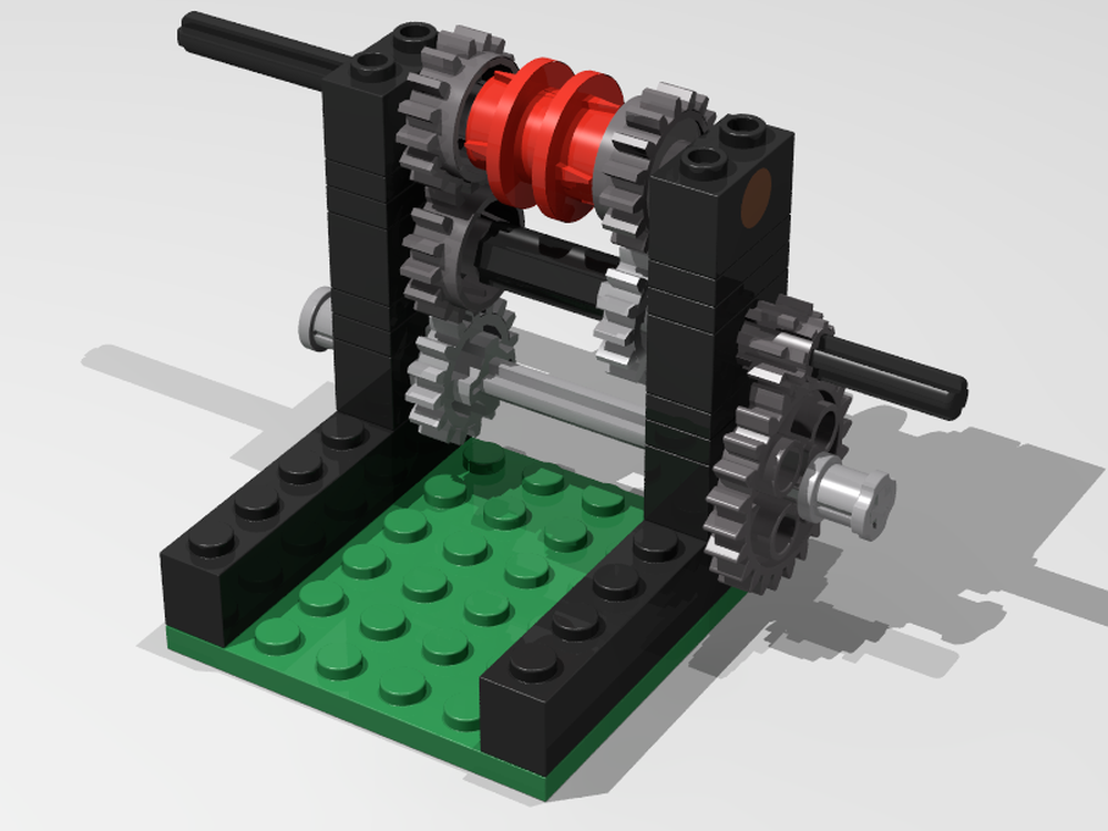 Lego 2 Speed Gearbox with 6539