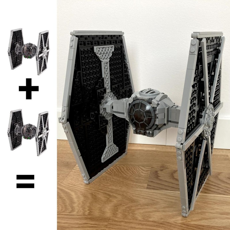 Lego 2x set 75300 = 1 proper fighter
