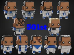 501st Legion Brickheadz BUNDLE