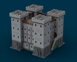 Modular castle keep