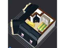 corner building attic floor