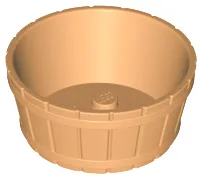Barrel Half Large with Axle Hole