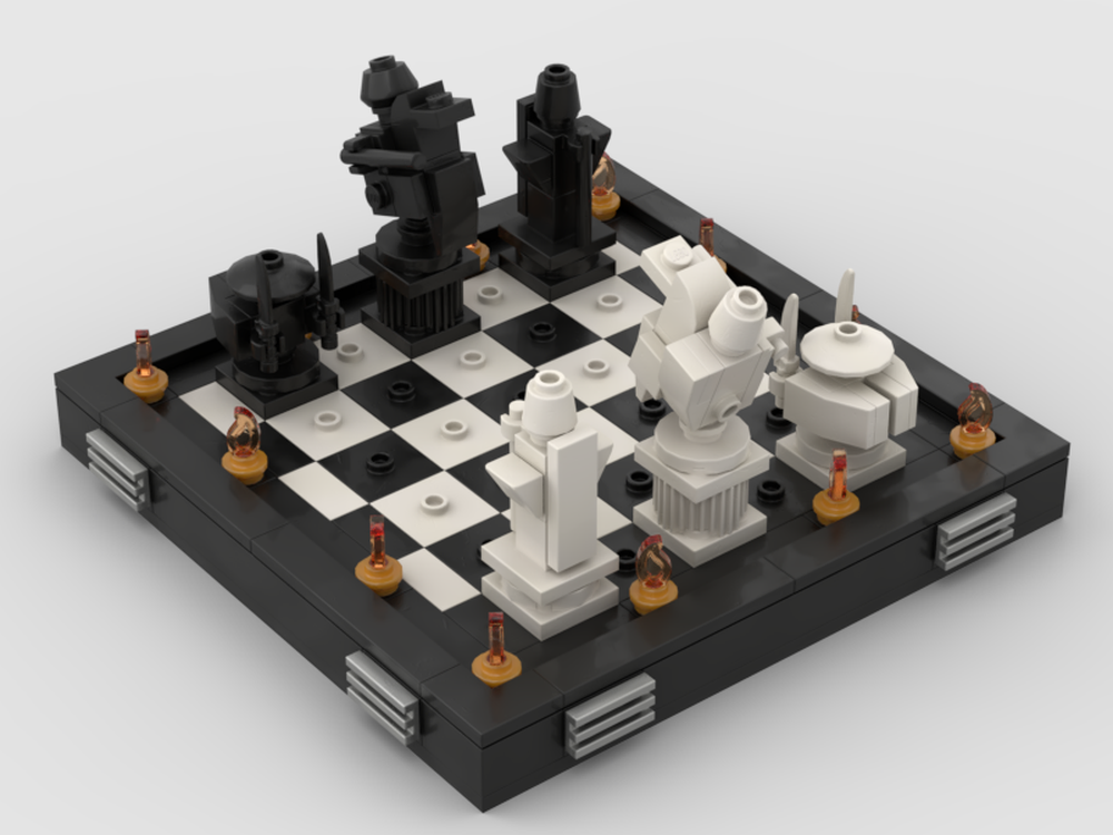 Lego Giant Wizard's Chess