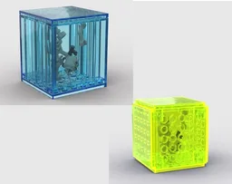 Two 6x6 Gelatinous Cubes