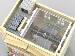 Modular Post Office in Neoclassical style