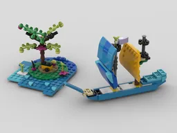 31136 - Two-Masted Sailboat