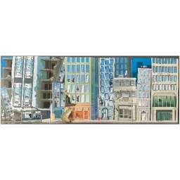 Backdrop for Set 1349 (Destroyed City) / [No Color/Any Color]