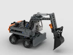Wheeled excavator