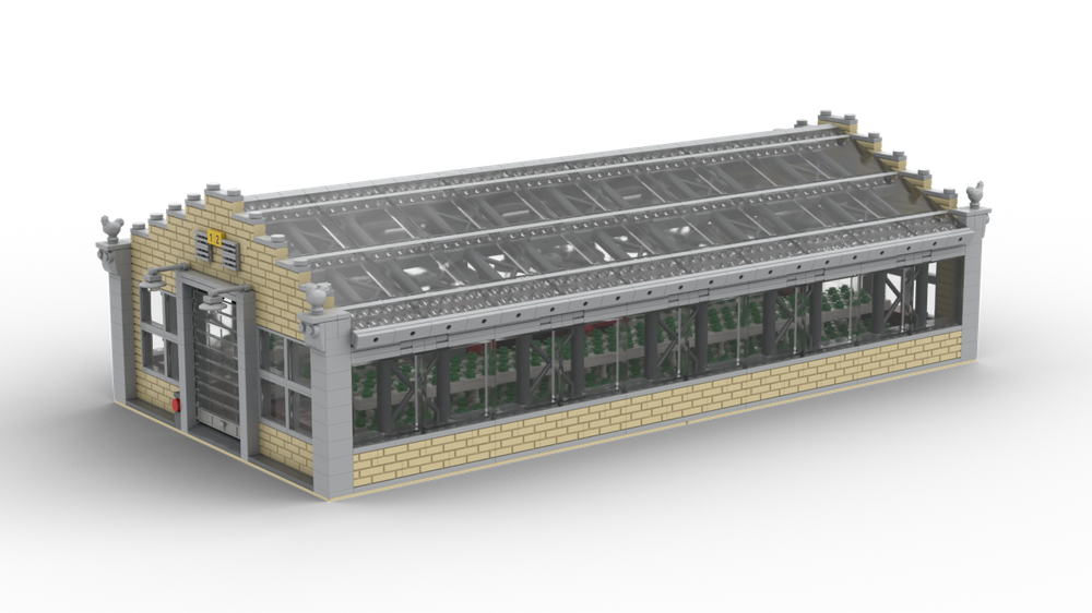 Lego Hydroponics Farm (Cauliflower)