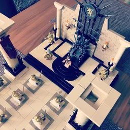 Lego Game of Thrones "Iron Throne"