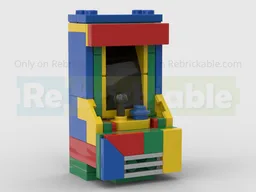 Animal Crossing Lego Arcade Machine