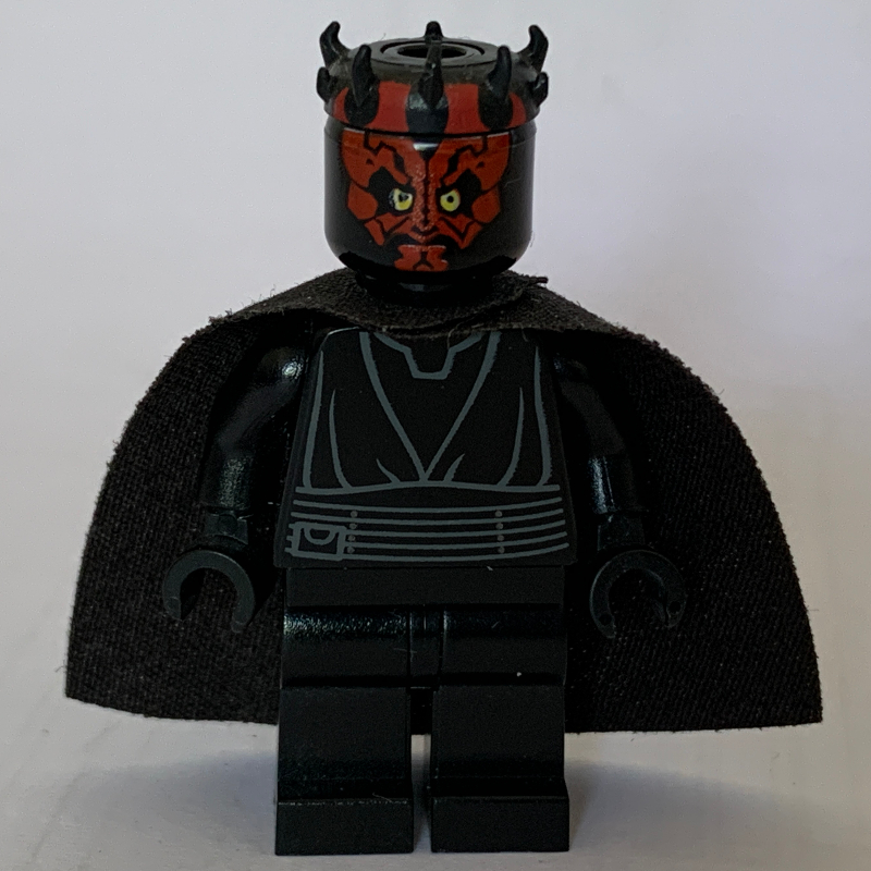 Lego Darth Maul, Horns, Plain Legs