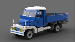 Praga S5T Flatbed truck