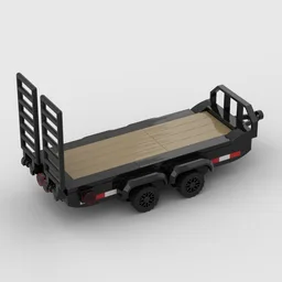 Small Flatbed Trailer