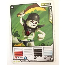 Trading Card, Ninjago Deck #1: 13 - Chopov - North American Version / [No Color/Any Color]