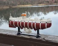 Trieste Bathyscaphe - Minifig Scale