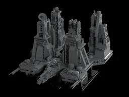 Tesotek 2100-B (Ore refinery) from Alien – Custom LEGO® MOC