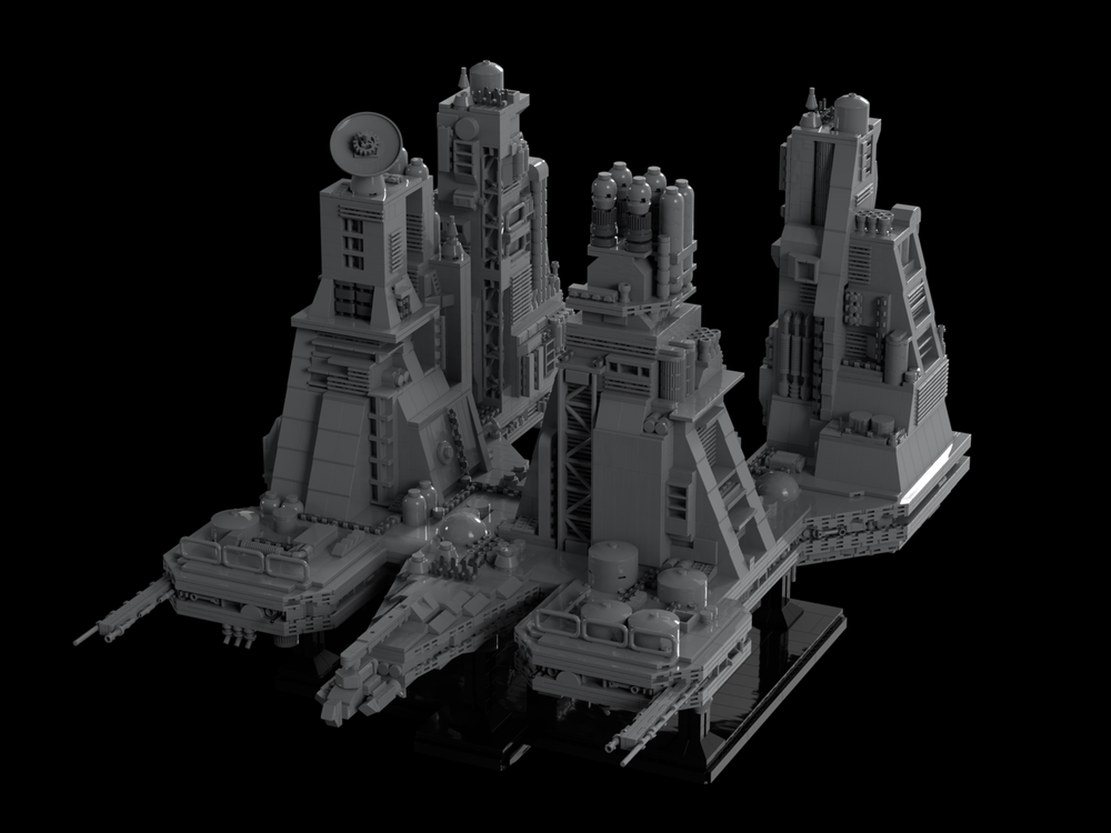 Lego Tesotek 2100-B (Ore refinery) from Alien – Custom LEGO® MOC