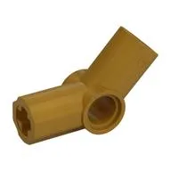 Technic Axle and Pin Connector Angled #4 - 135° / Pearl Gold