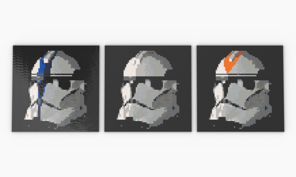 Lego P2 Mosaic pack + republic symbol