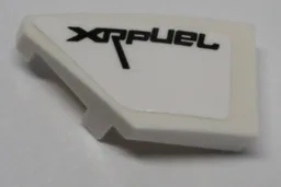 Wedge 2 x 1 x 2/3 Left with 'XRFUEL' Pattern (Sticker) - Set 42095