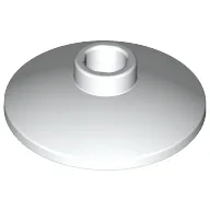 Dish 2 x 2 Inverted [Radar] / White