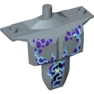 Large Figure Torso, Chest Armor, Shoulder Studs with Grimroc Print / Sand Blue