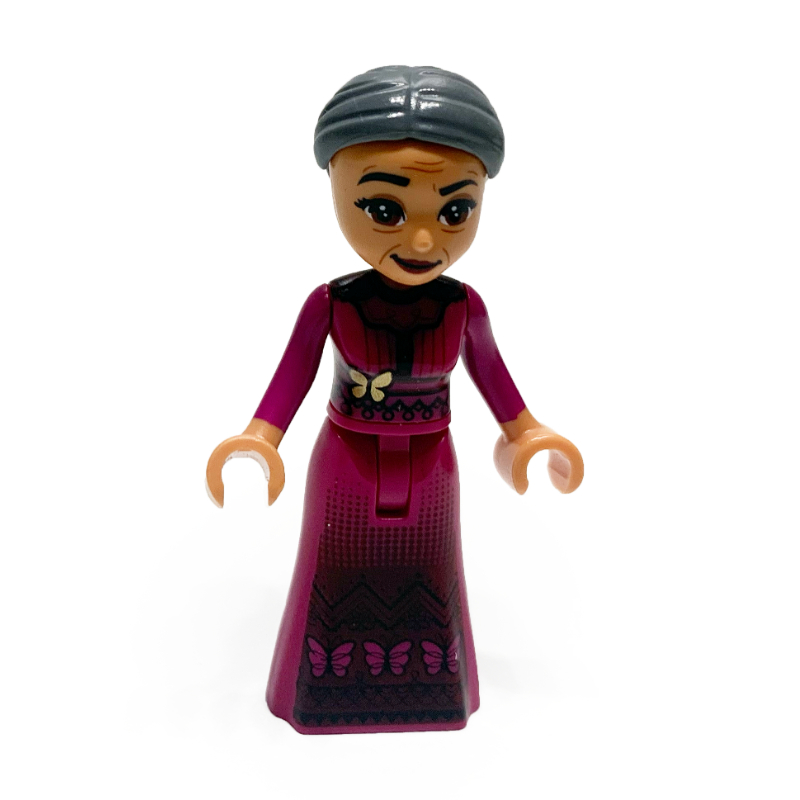 Lego Alma ‘Abuela’ - Dark Bluish Gray Hair
