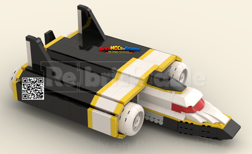 Lego Build your own Ramrod spaceship! Saber Rider MOC