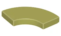 Tile 2 x 2 Curved, Macaroni