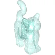 Animal, Cat, Standing New Style [Plain] / Glitter Trans-Light Blue