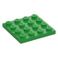 Plate 4 x 4 / Bright Green