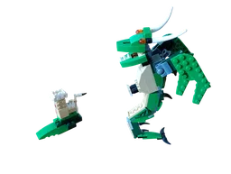 Dragon and microscale tower