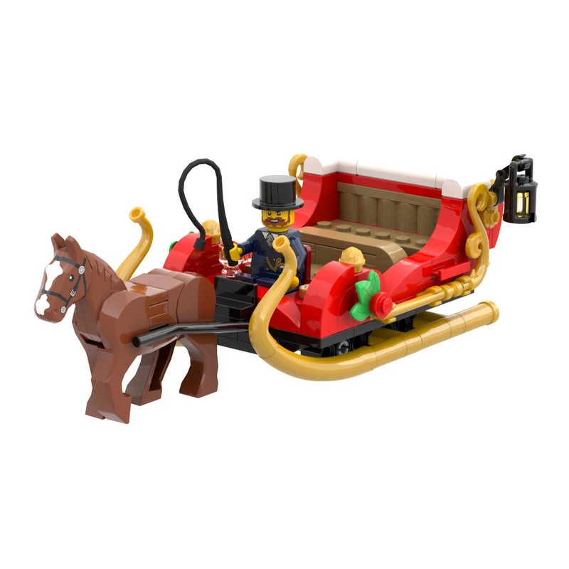 Lego Horse Sleigh (Winter Village)