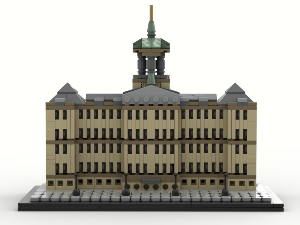 Lego Paleis op de Dam (Royal Palace of Amsterdam)