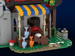 Medieval Guarded Vendors