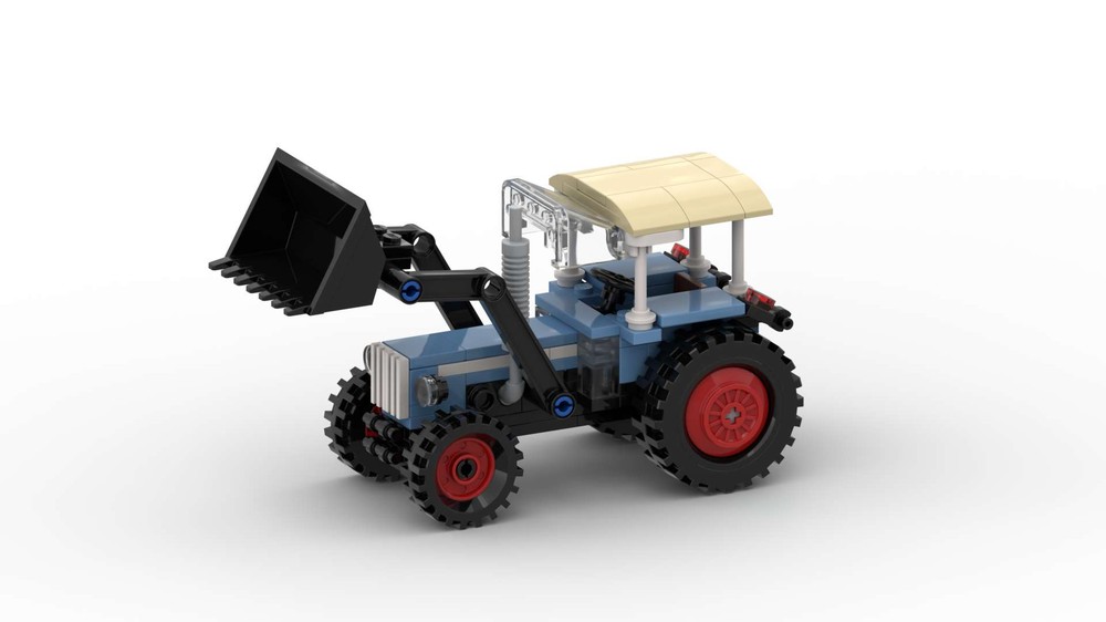 Lego Eicher Königstiger mit Frontlader
