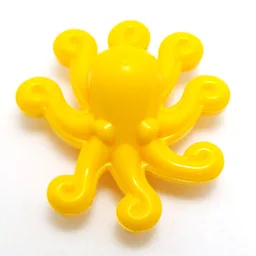 Animal, Sea Life Set, Octopus / Bright Light Orange