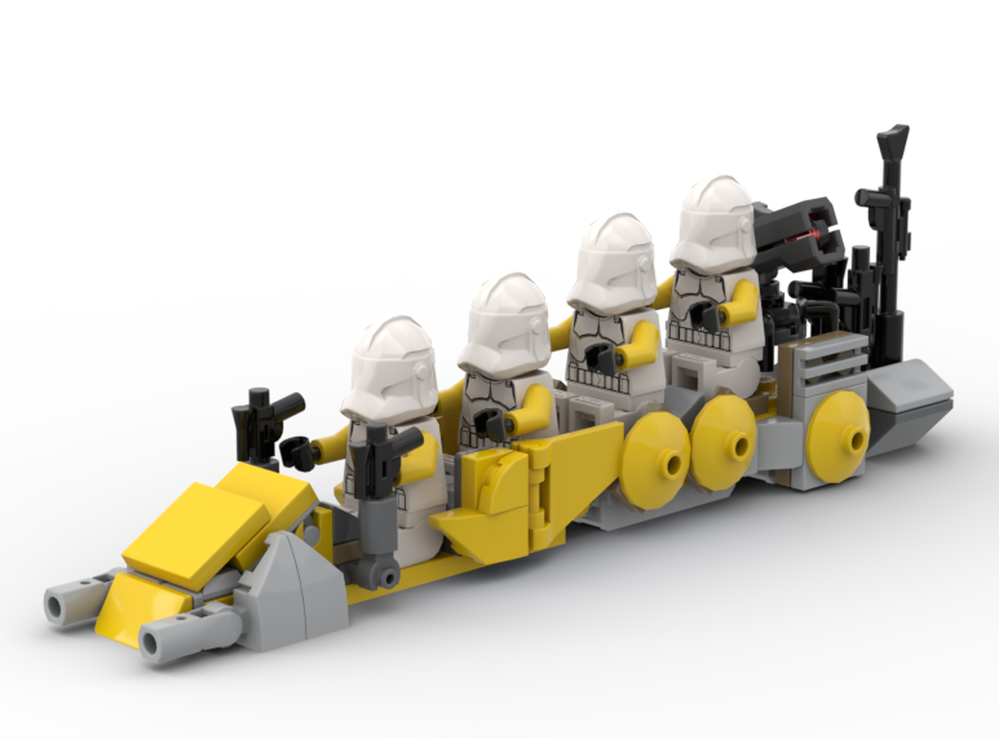 Lego 327th Star Corps Clone Transporter (75431 Alternate Build) - By ZadBach11
