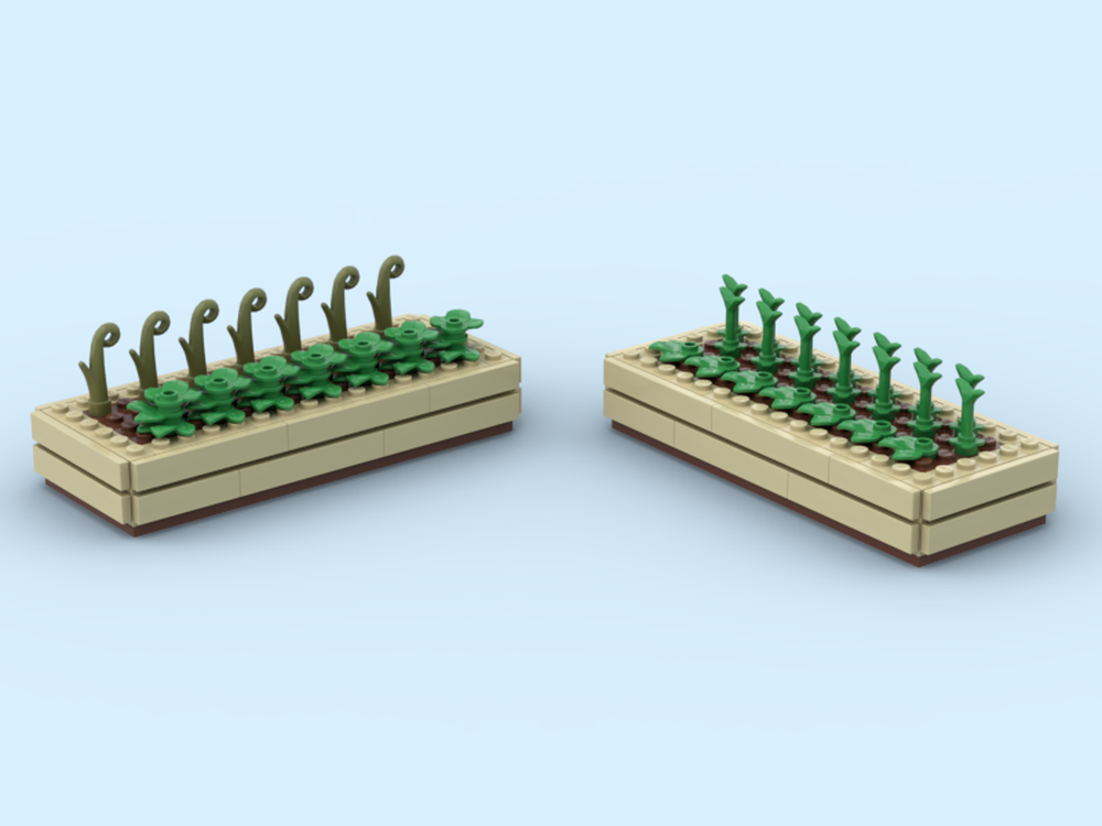 Lego Raised Garden Beds