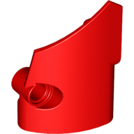 Lego Technic Panel Fairing #1 Small Smooth Short, Side A / Red