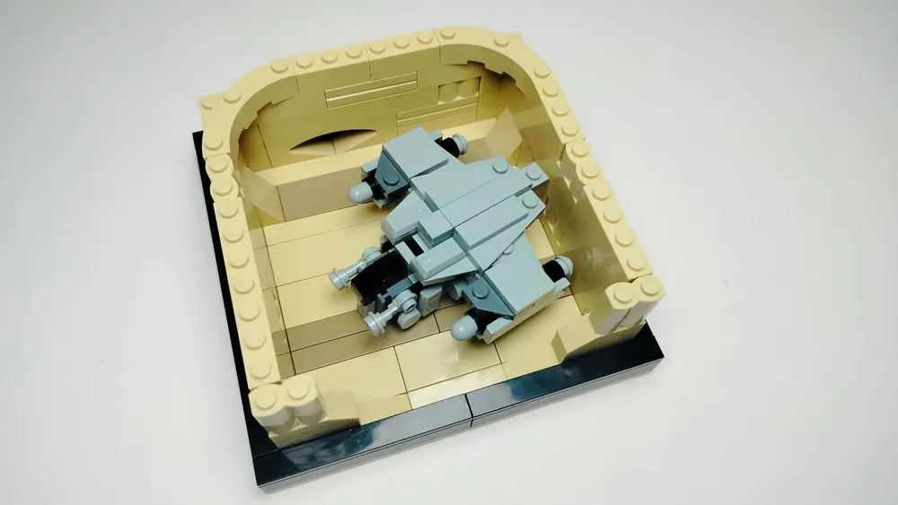 Lego Mandalorian on Tatooine