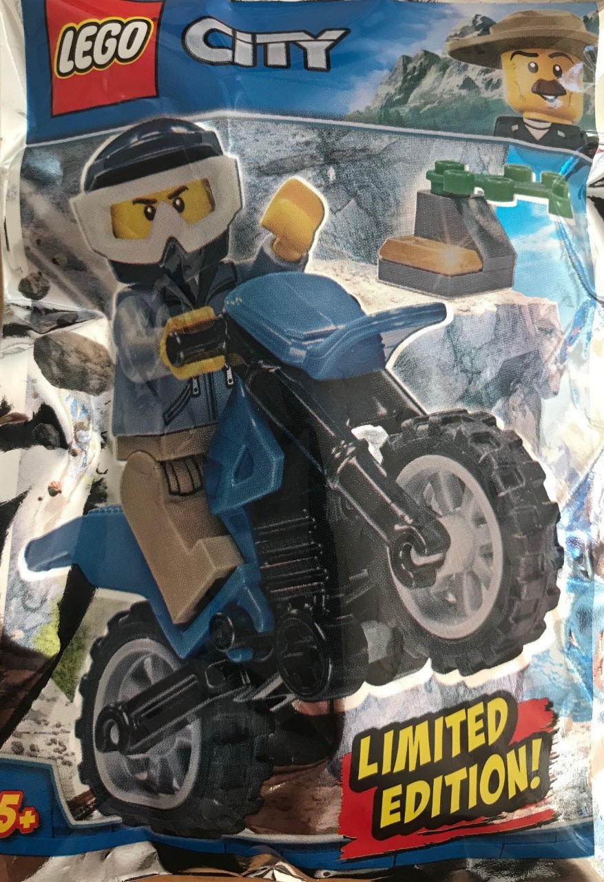 Lego Motorcycle & Rider