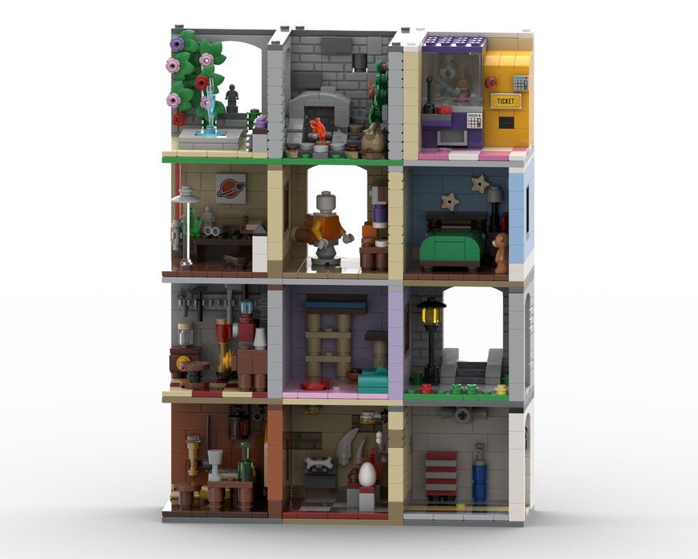 Lego Series 27 CMF (71048) Vignette/Habitat Bundle