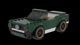 VW Golf MK 1 Convertible SC Scale
