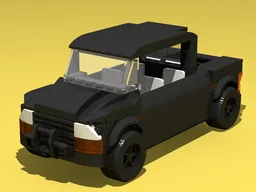 Black Pick-up Truck