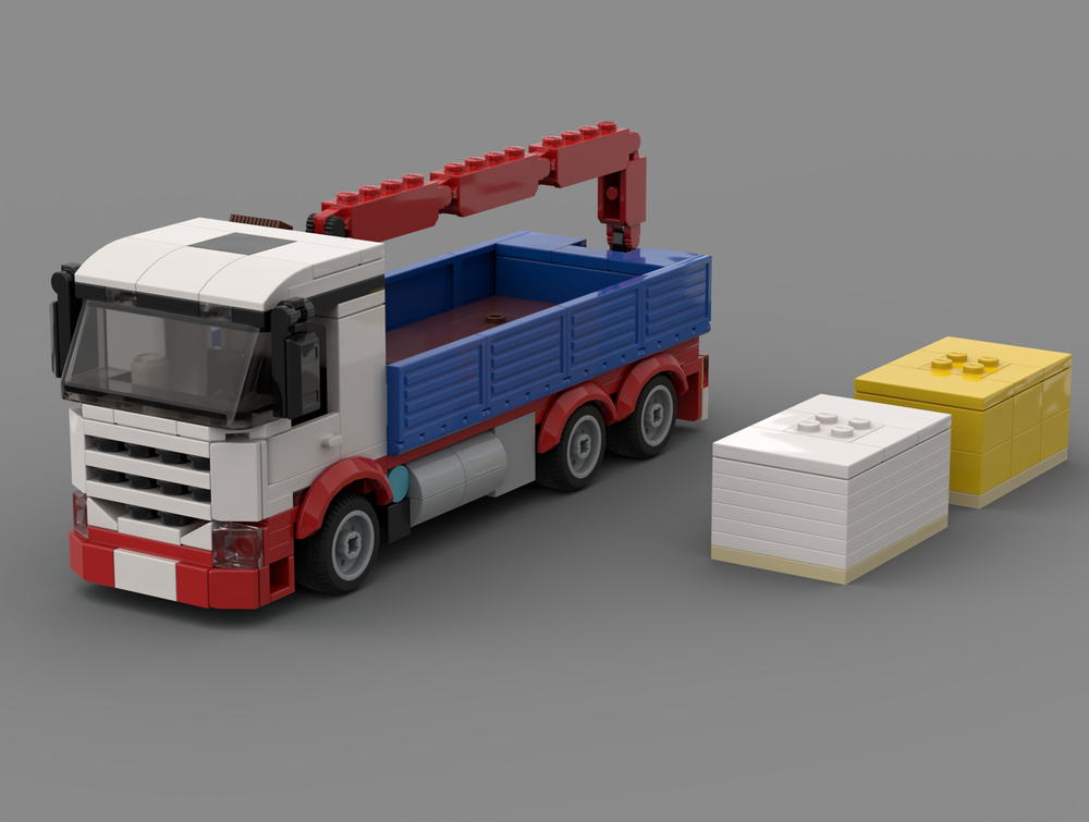 Lego Baustoff LKW City Truck