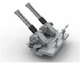 Bofors 40mm Quad Mount