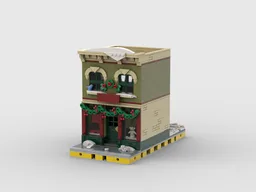 Lego Holiday Main Street Toy Store Modular Building Moc from set 10308